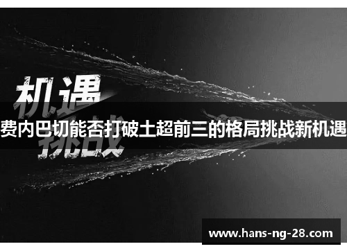 费内巴切能否打破土超前三的格局挑战新机遇 费内巴切能否打破土超前三的格局挑战新机遇